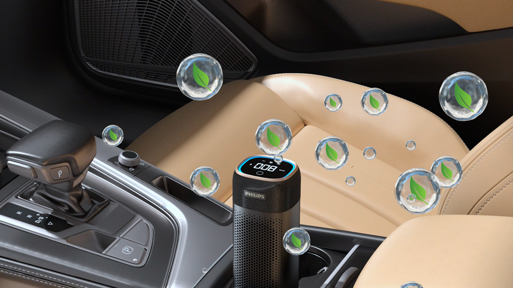 Philips air purifier features